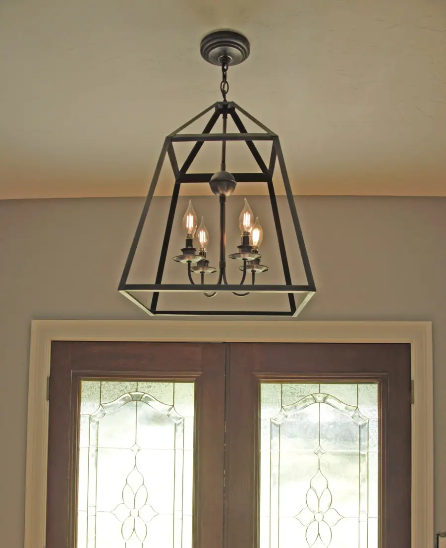 Four Light Hanging Lantern 60.00W/Candelabra - Image 3