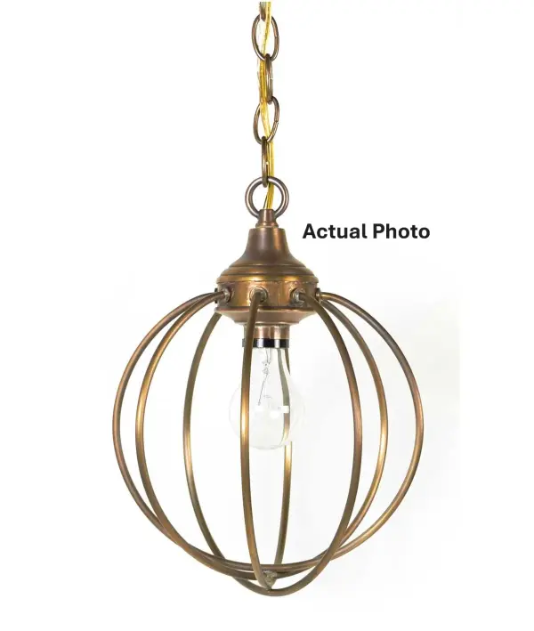 One Light Hanging Lantern 75.00W/A/Medium - Image 1