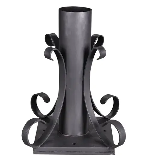 PM03-Pier Mount Decorative Scroll