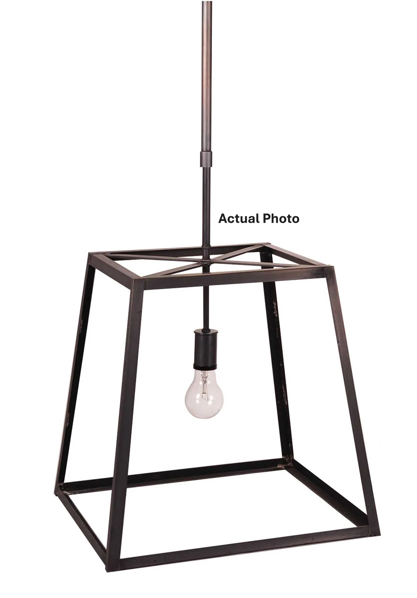 One Light Hanging Lantern 75.00W/A/Medium