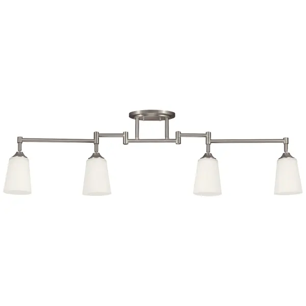 Four Light Track Lighting Kit 9.00W/A19/Medium/LED/800.00lm/3000K/90CRI