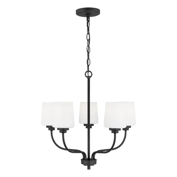 Five Light Chandelier 75.00W/A19/Medium