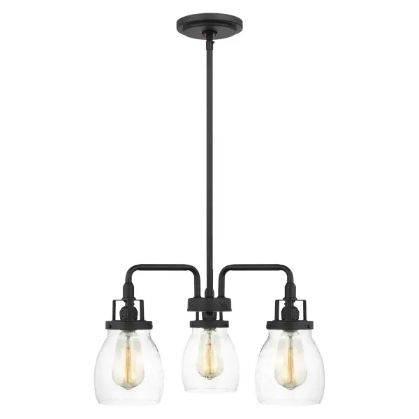 Three Light Chandelier 60.00W/A19/Medium