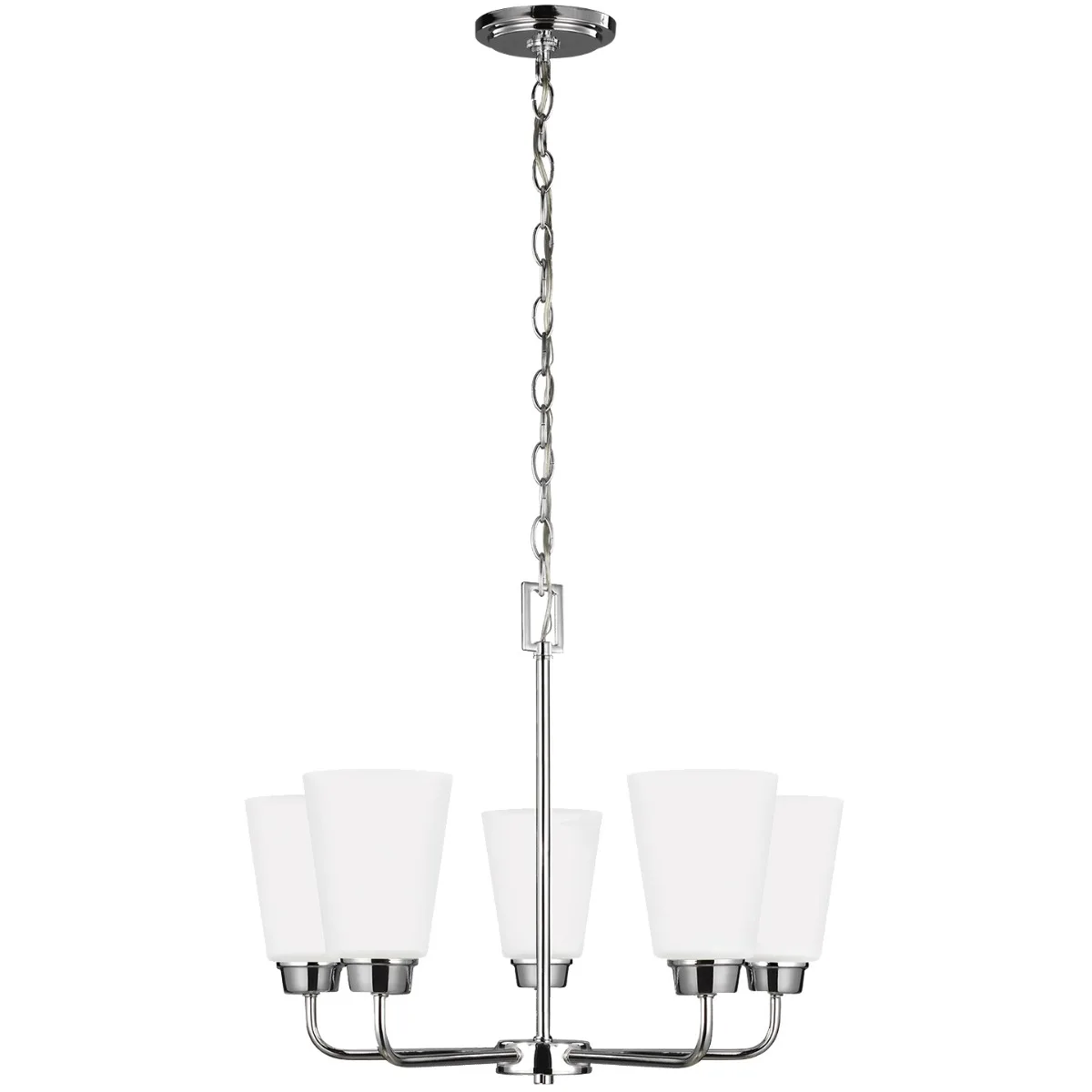 Kerrville 5-Light Chandelier in Chrome