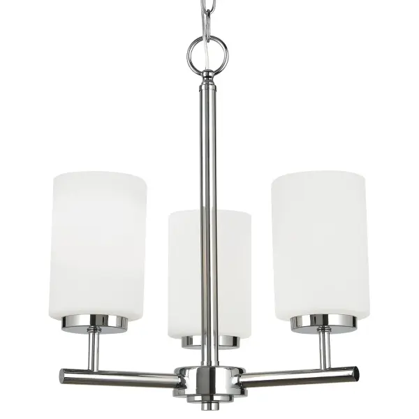 Three Light Chandelier 9.00W/A19/Medium/LED/800.00lm/3000K/90CRI