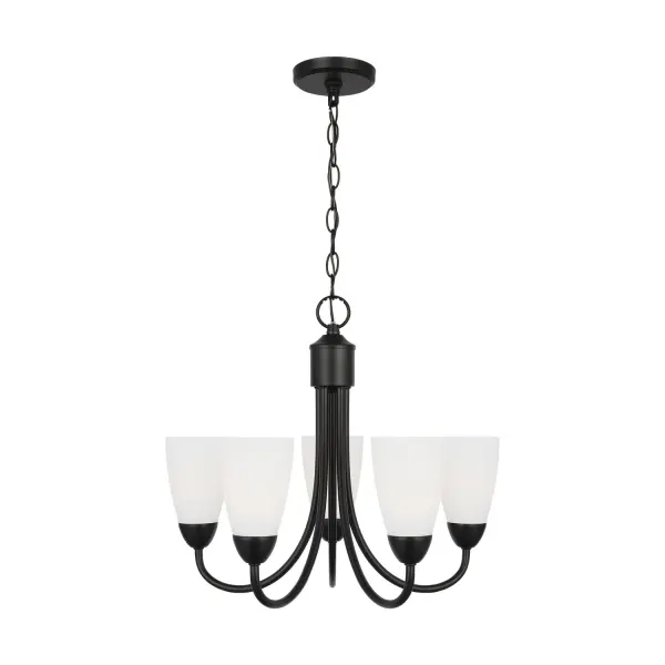 Five Light Chandelier 75.00W/A19/E26 Medium
