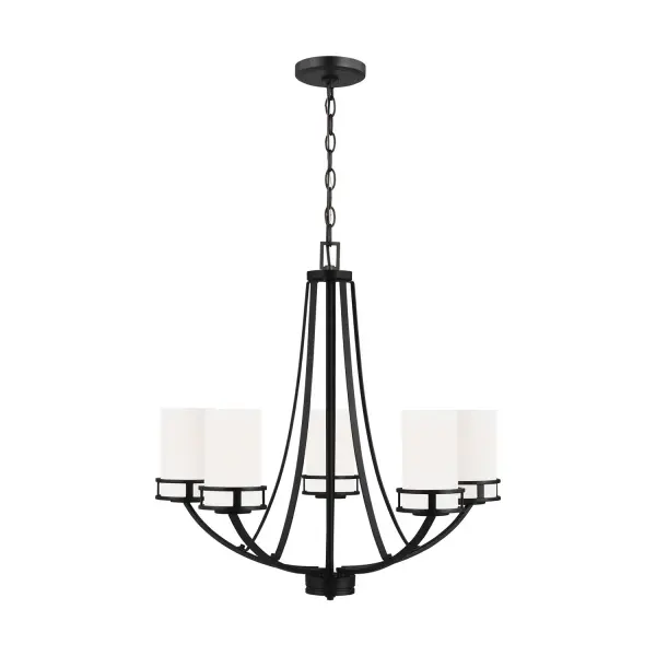 Five Light Chandelier 75.00W/A19/Medium