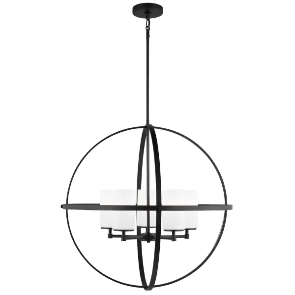 Five Light Chandelier 100.00W/A19/Medium