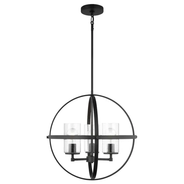 Three Light Chandelier 100.00W/A19/Medium