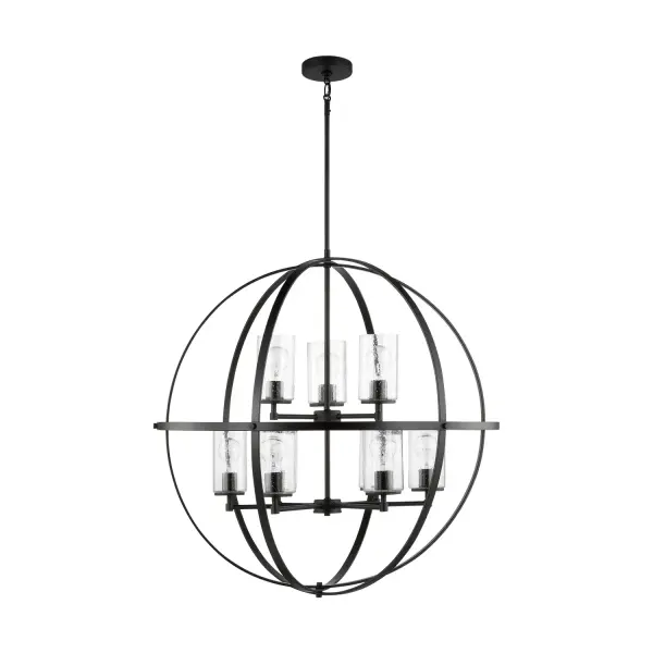 Nine Light Chandelier 60.00W/A19/Medium