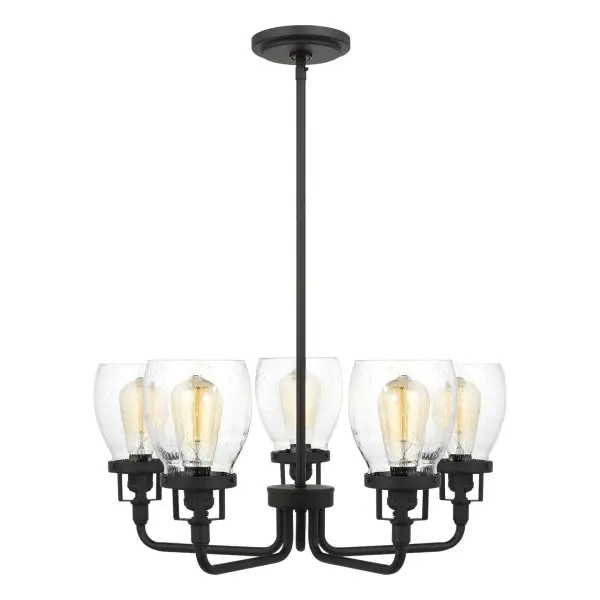 Five Light Chandelier 60.00W/A19/Medium