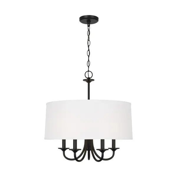 Five Light Chandelier 60.00W/Torpedo/Candelabra