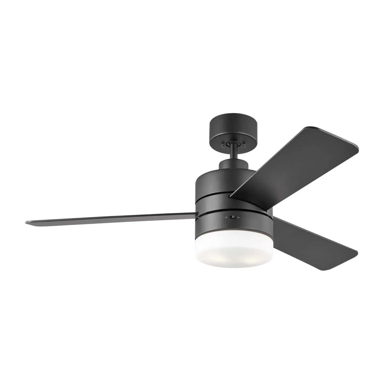 Era 44" Ceiling Fan with Light in Midnight Black