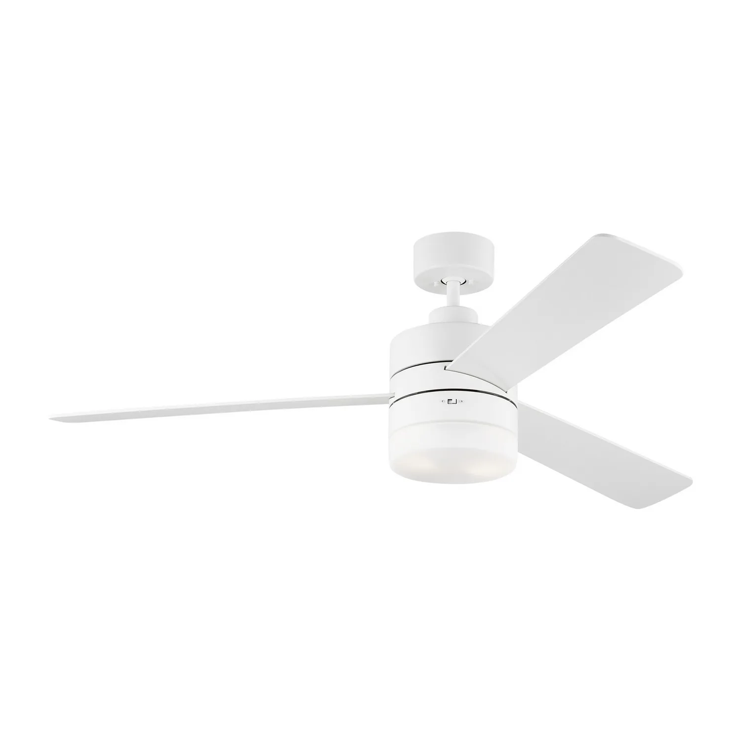 Era 52" Ceiling Fan with Light in Matte White