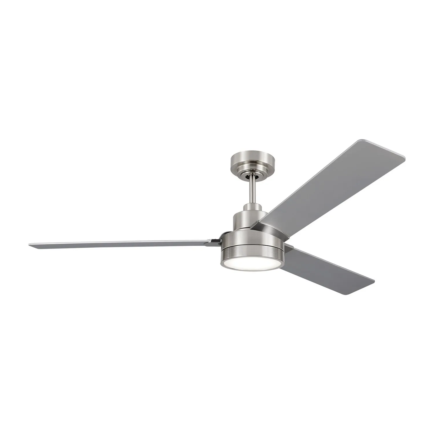 Jovie 58" Ceiling Fan in Brushed Steel