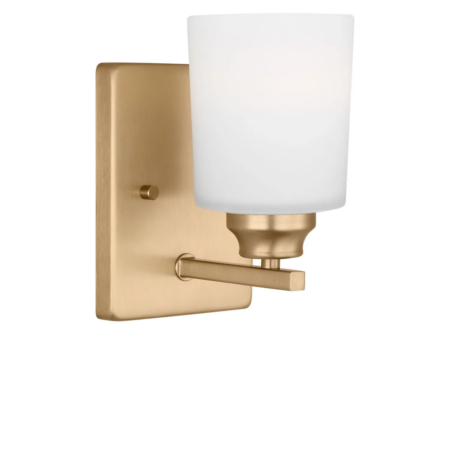 Vinton One Light Bath in Satin Brass