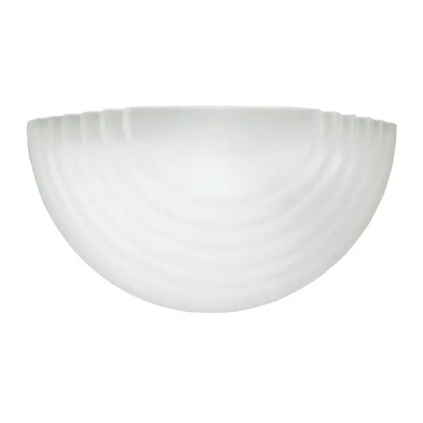 Collection: Stepped Glass Designer: Sea Gull Rooms: Bathroom, Bedroom, Entry Room/Hallway Finish: White Glass: Satin White Width: 10.75" Height: 5.25" Length: 12.50" Weight: 1.70 lb Extension from Wall: 4.25" Chain: 6.5`` Wire: 6.5" Black/White Canopy: DP:0.25'' W:10'' H:5'' OB UP:2.5'' Irregular Number of Bulbs: 1 Maximum Wattage: 100.00 W Bulb Type: A19 Bulb Base: Medium Voltage: 120.00 V Material: Steel Country of Origin: Vietnam Safety Listing: cETL Safety Rating: Damp Connection: Hardwired Title 24 Spec Sheet Instructions Parts Diagram
