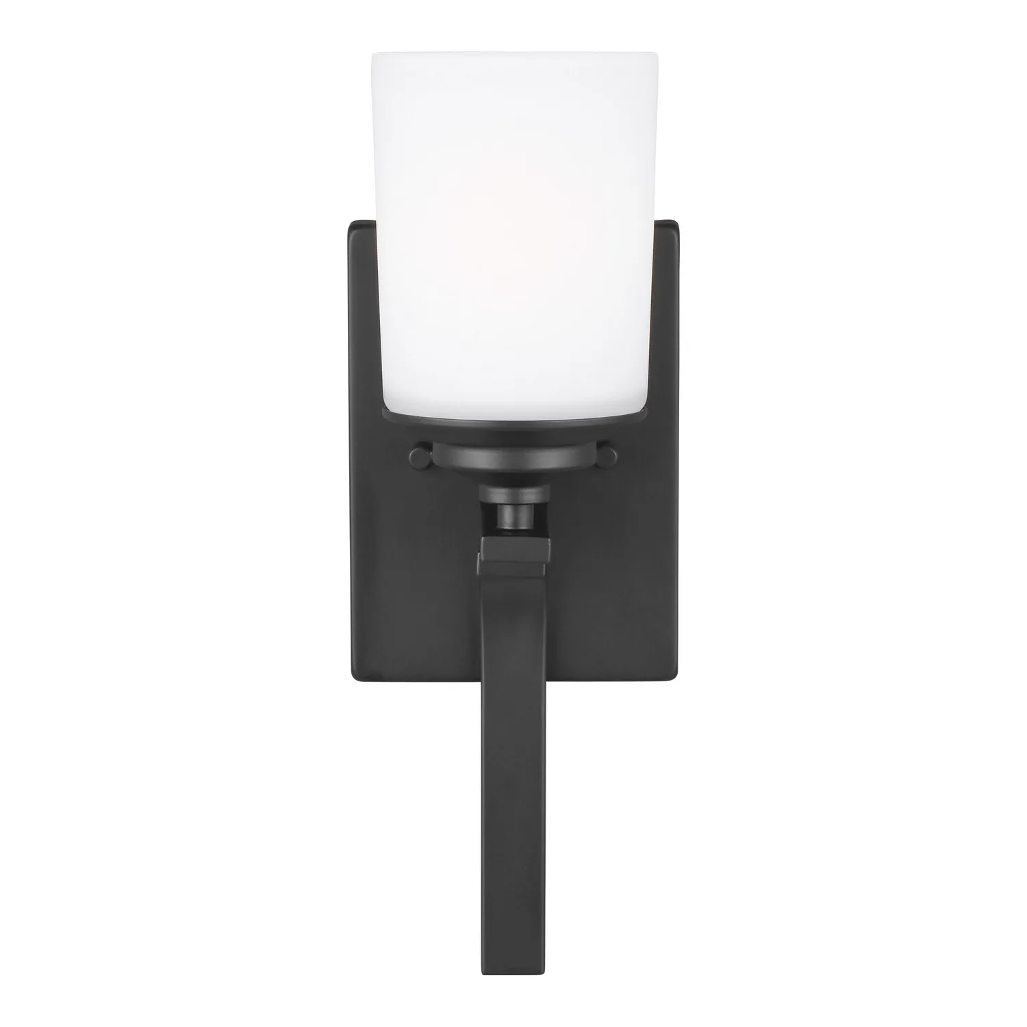 Kemal One Light Wall Sconce in Midnight Black