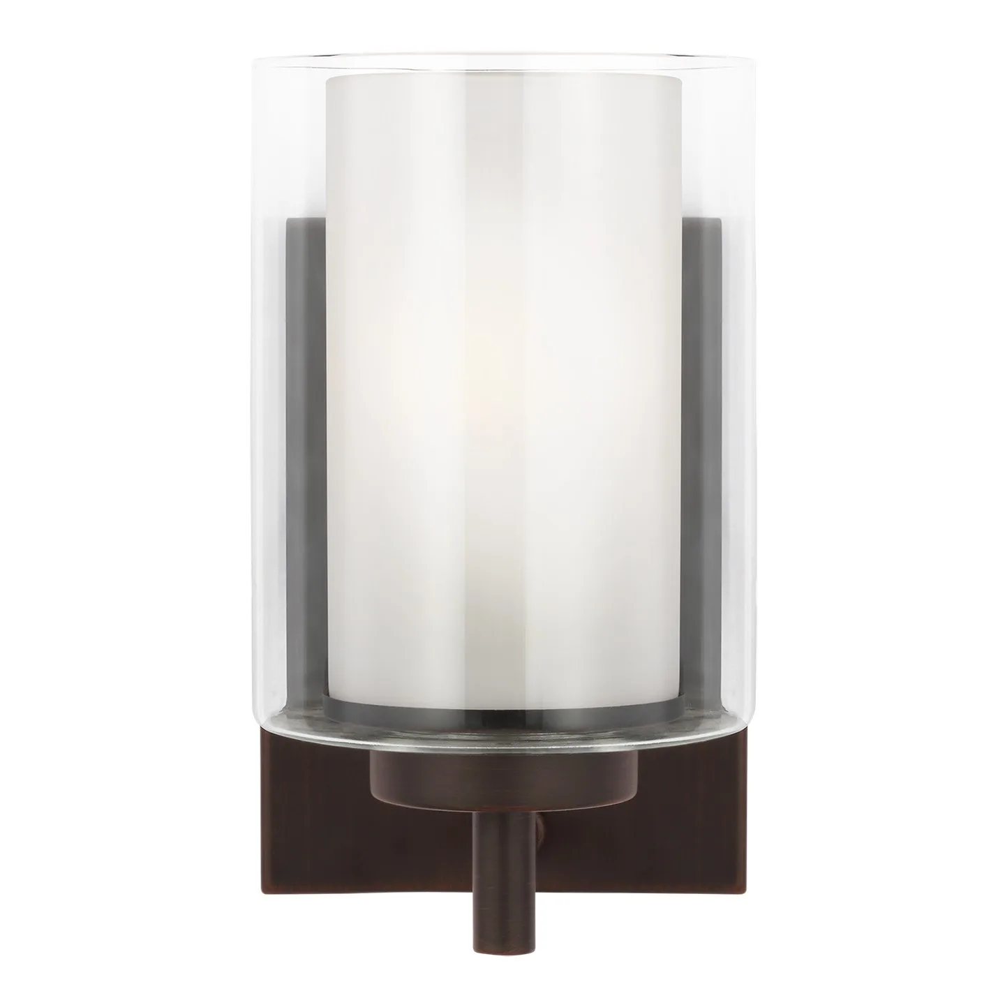 Elmwood Park One Light Wall Sconce in Bronze