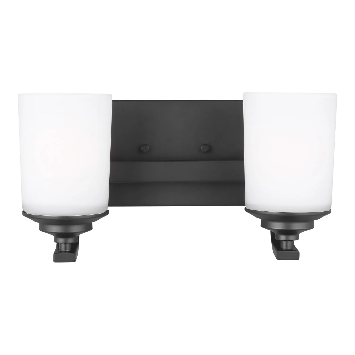 Kemal Two Light Wall / Bath in Midnight Black