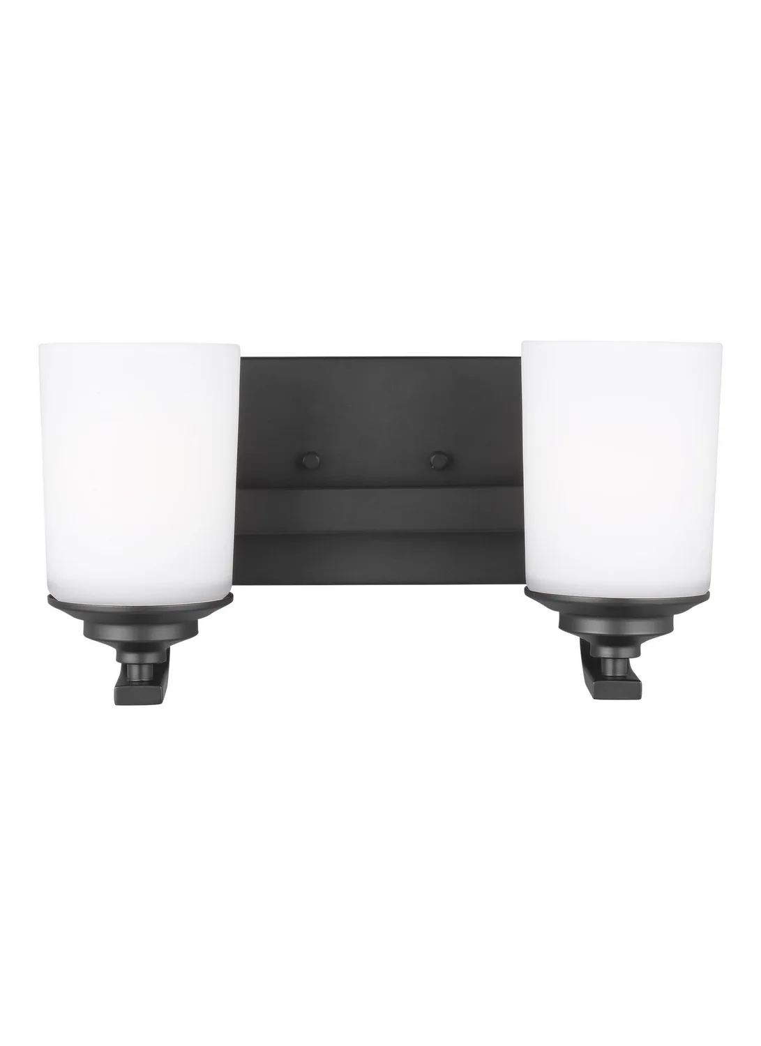 Kemal Two Light Wall / Bath in Midnight Black