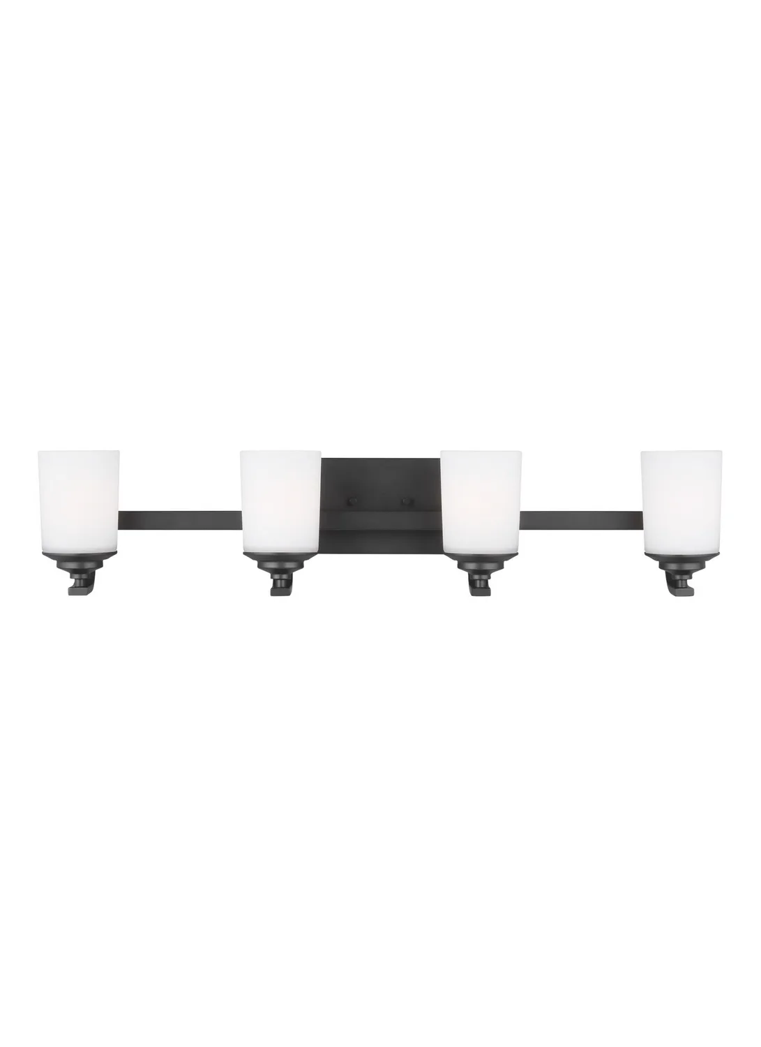 Kemal Four Light Wall / Bath in Midnight Black