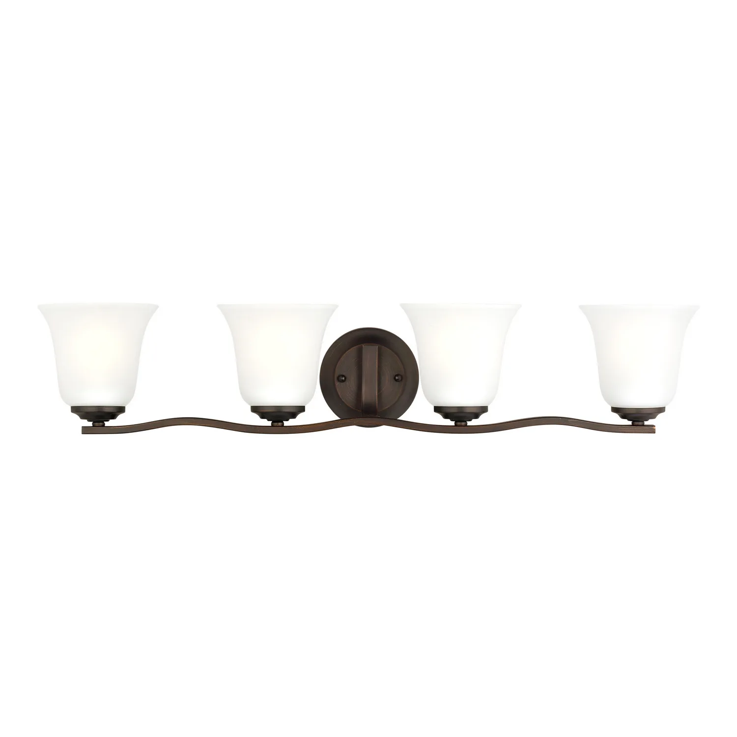 Emmons Four Light Wall/ Bath in Bronze