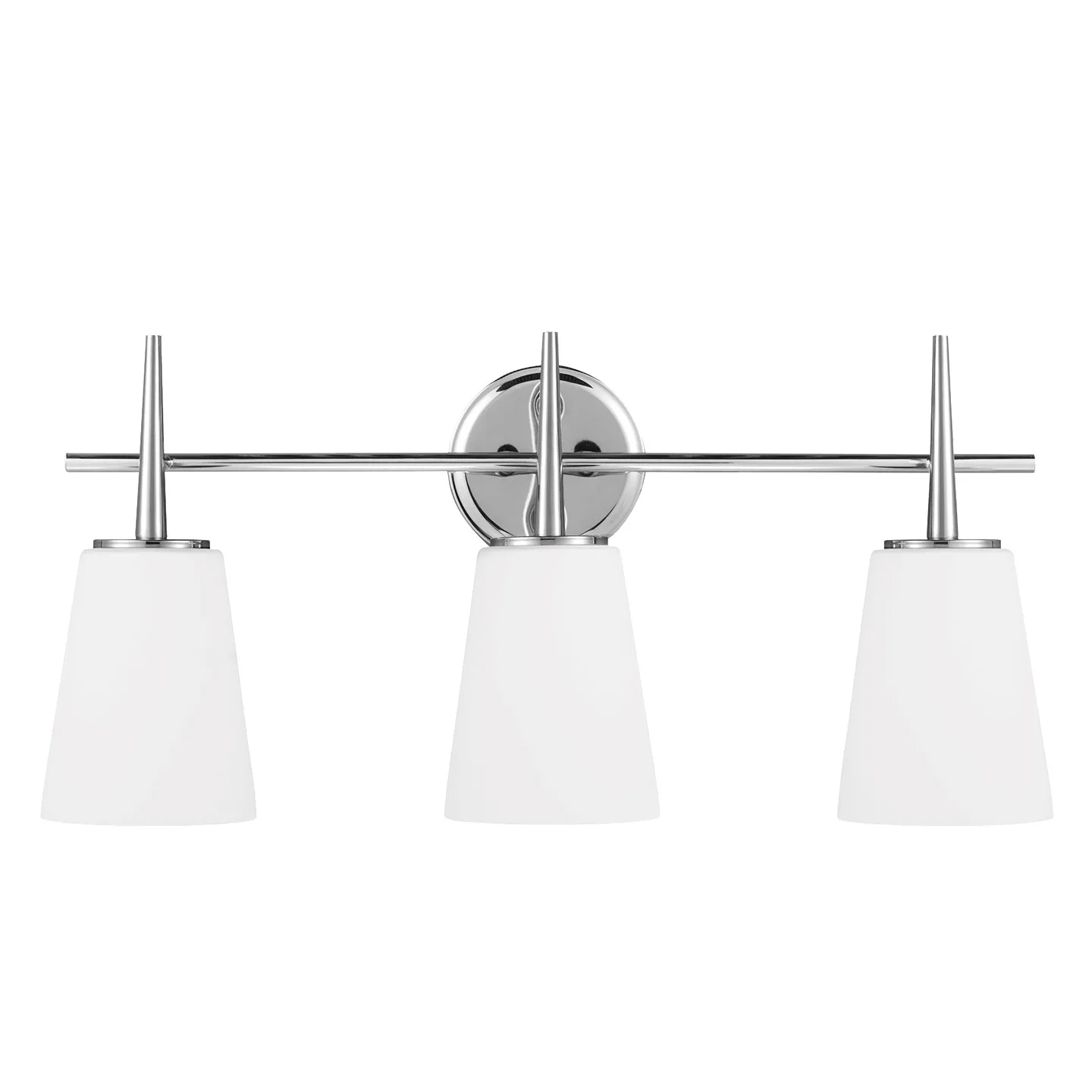 Driscoll Three Light Wall / Bath in Chrome