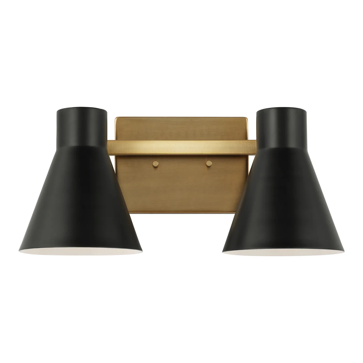 Towner Two Light Wall / Bath in Satin Brass