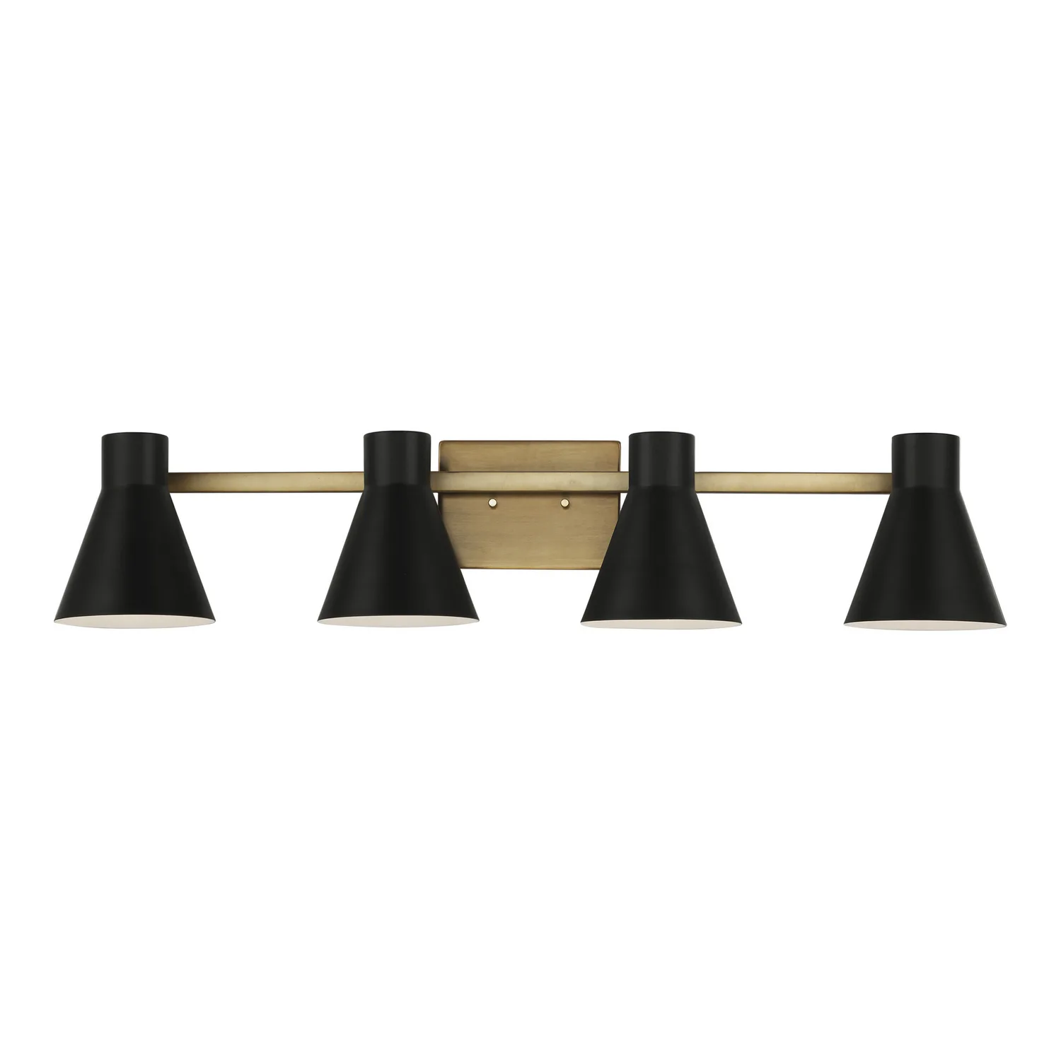 Towner Four Light Wall / Bath in Satin Brass