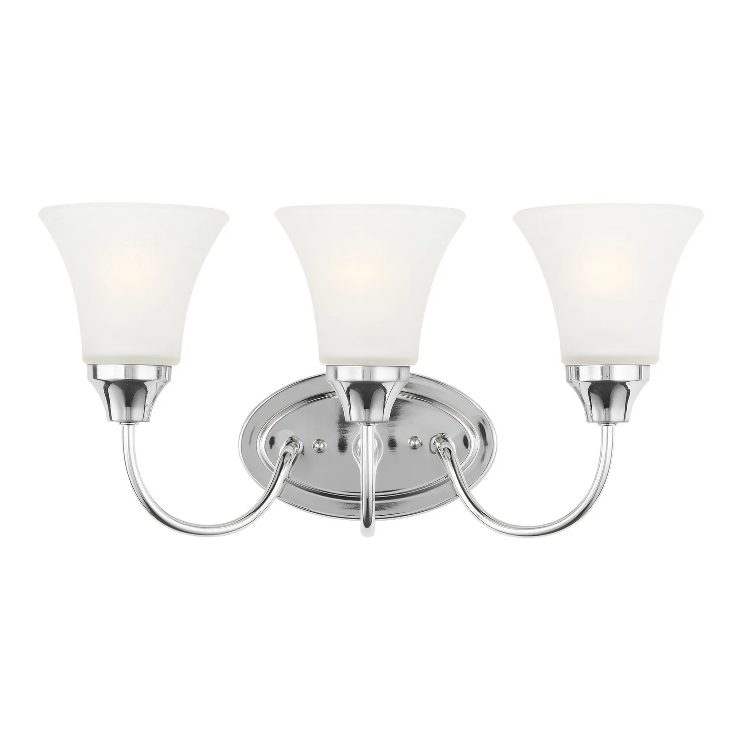Holman Three Light Wall / Bath in Chrome