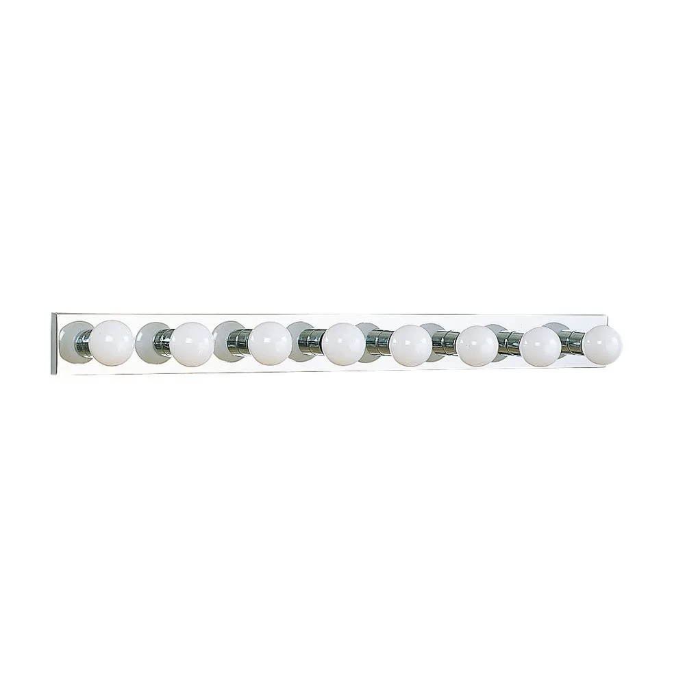 Center Stage Eight Light Wall / Bath in Chrome