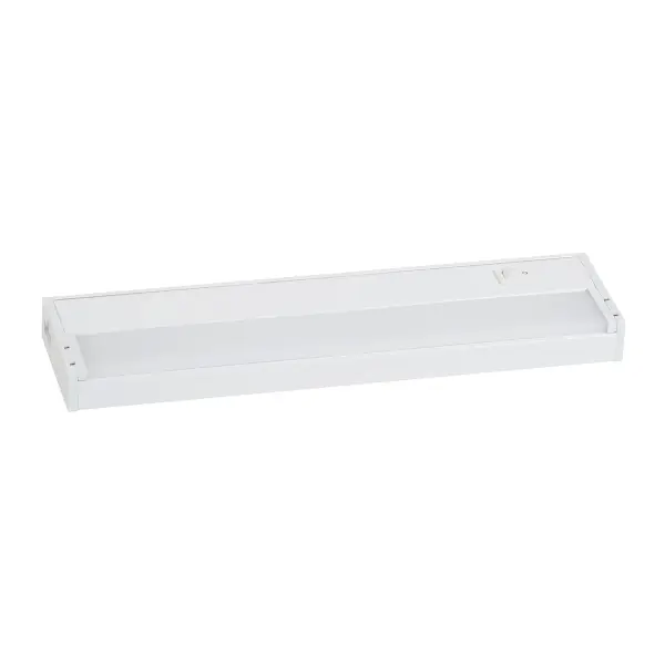 Collection: Vivid II LED Undercabinet Rooms: Kitchen Finish: White Glass: Frosted Width: 3.13" Height: 1.00" Length: 12.00" Weight: 0.87 lb Bulbs Included Number of Bulbs: 1 Maximum Wattage: 8.10 W Bulb Type: Array Bulb Base: Integrated Light Source: LED Light Output: 575.00 lm Color Temperature: 3000 K CRI: 90 Rated Average Life: 50000 Voltage: 120.00 V Country of Origin: Vietnam Safety Listing: cETL Safety Rating: Damp Energy Star Title 24 LED Spec Sheet Instructions