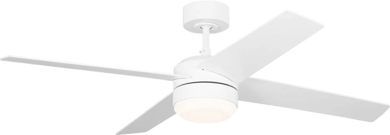 Loni 52" Ceiling Fan in Matte White
