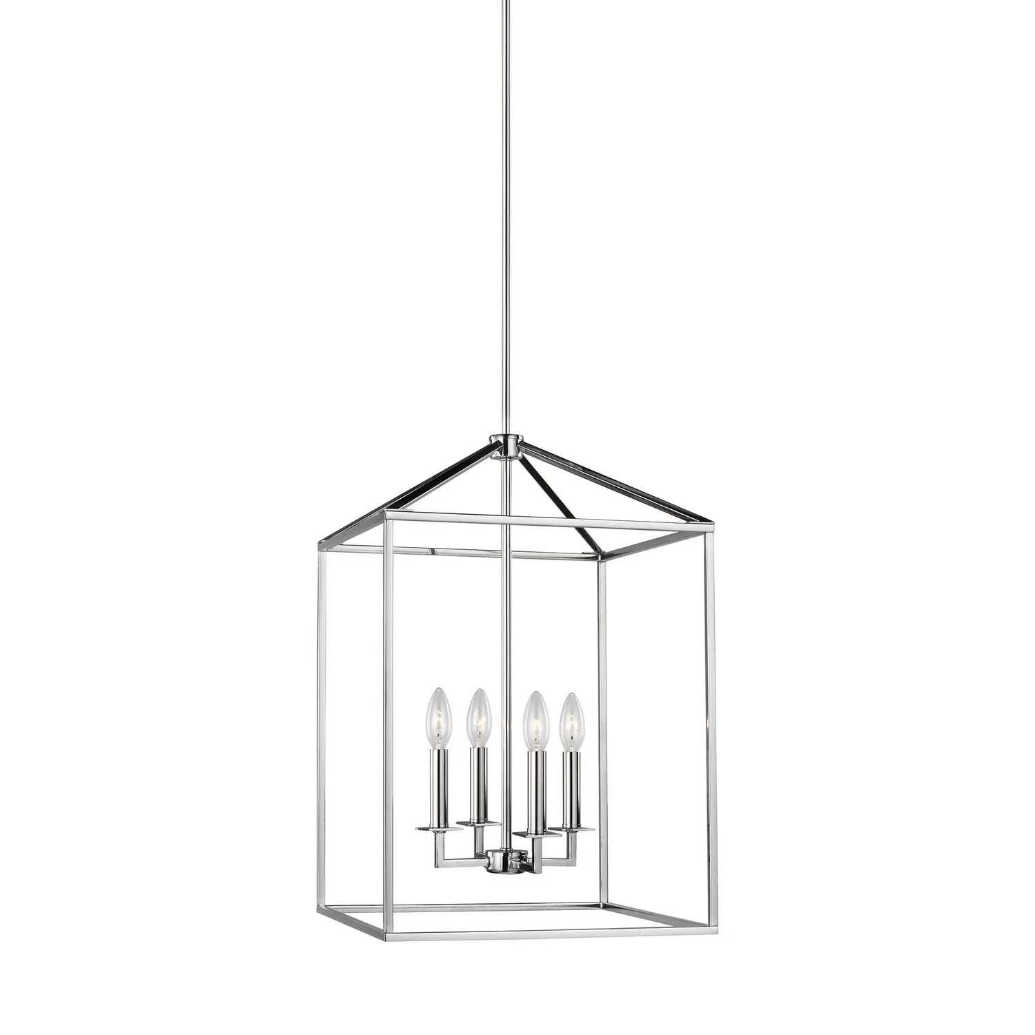 Perryton Four Light Hall / Foyer in Chrome