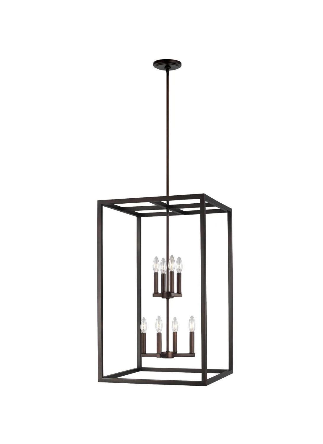Moffet Street Eight Light Hall / Foyer in Bronze