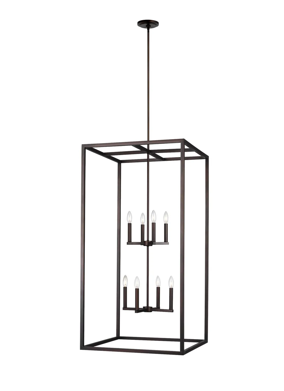 Moffet Street Eight Light Hall / Foyer in Bronze