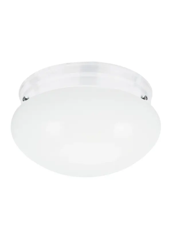 Collection: Webster Designer: Sea Gull Rooms: Dining Room, Entry Room/Hallway, Kitchen Finish: White Glass: Smooth White Width: 7.75" Height: 5.25" Weight: 1.40 lb Extension from Wall: 5.25" Wire: 6.5" Black/White Canopy: D:6.625`` H:1.25`` Round Bulbs Included Number of Bulbs: 1 Maximum Wattage: 9.00 W Bulb Type: A19 Bulb Base: Medium Light Source: LED Light Output: 800.00 lm Color Temperature: 3000 K CRI: 90 Beam Spread: 230.00° Rated Average Life: 15000 Voltage: 120.00 V Material: Steel Country of Origin: Vietnam Safety Listing: cETL Safety Rating: Damp Connection: Hardwired Energy Star Title 24 LED Manufacturer Warranty: 1 Year Warranty for standard fixtures Spec Sheet Instructions Parts Diagram