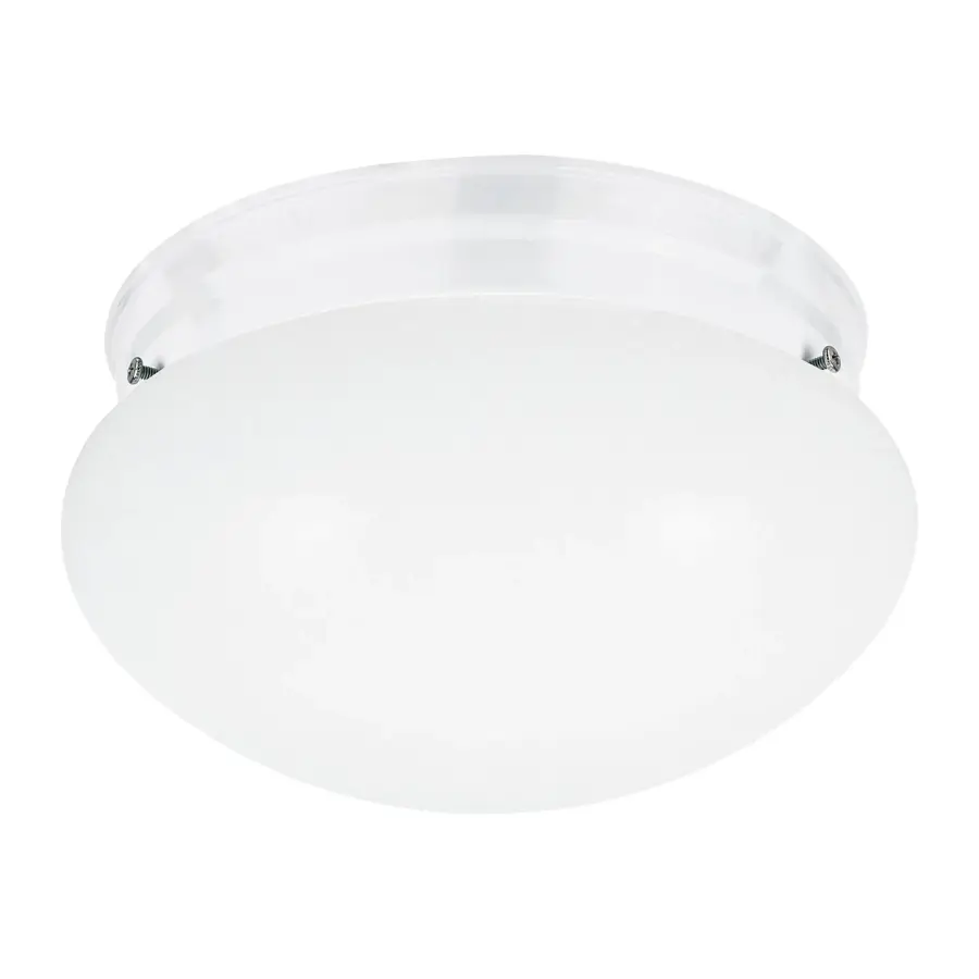 Webster Two Light Flush Mount in White