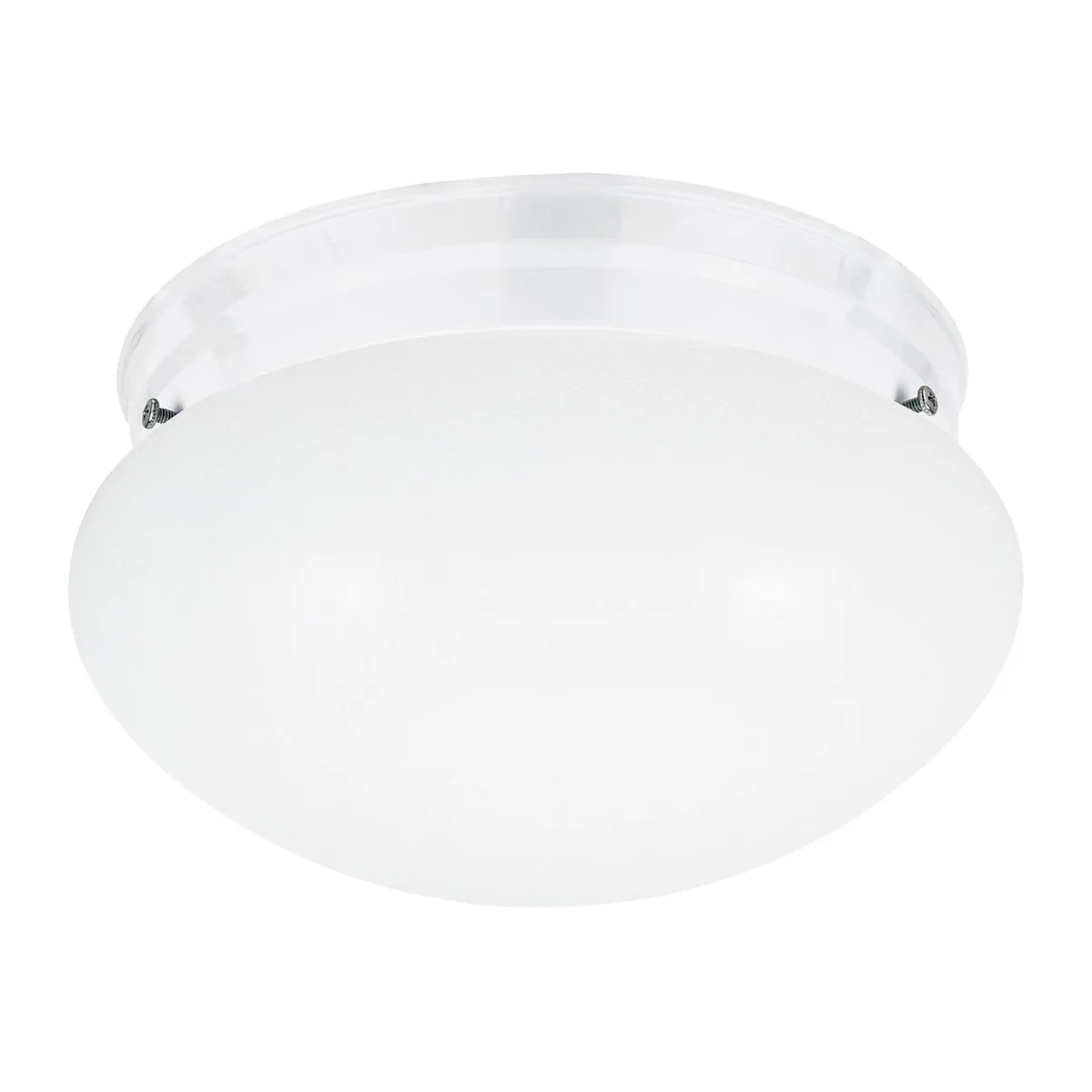 Webster Two Light Flush Mount in White