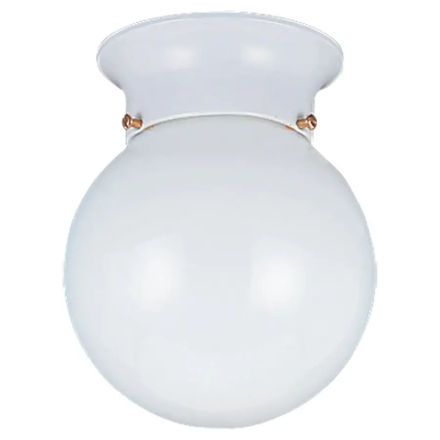 Tomkin One Light Flush Mount in White