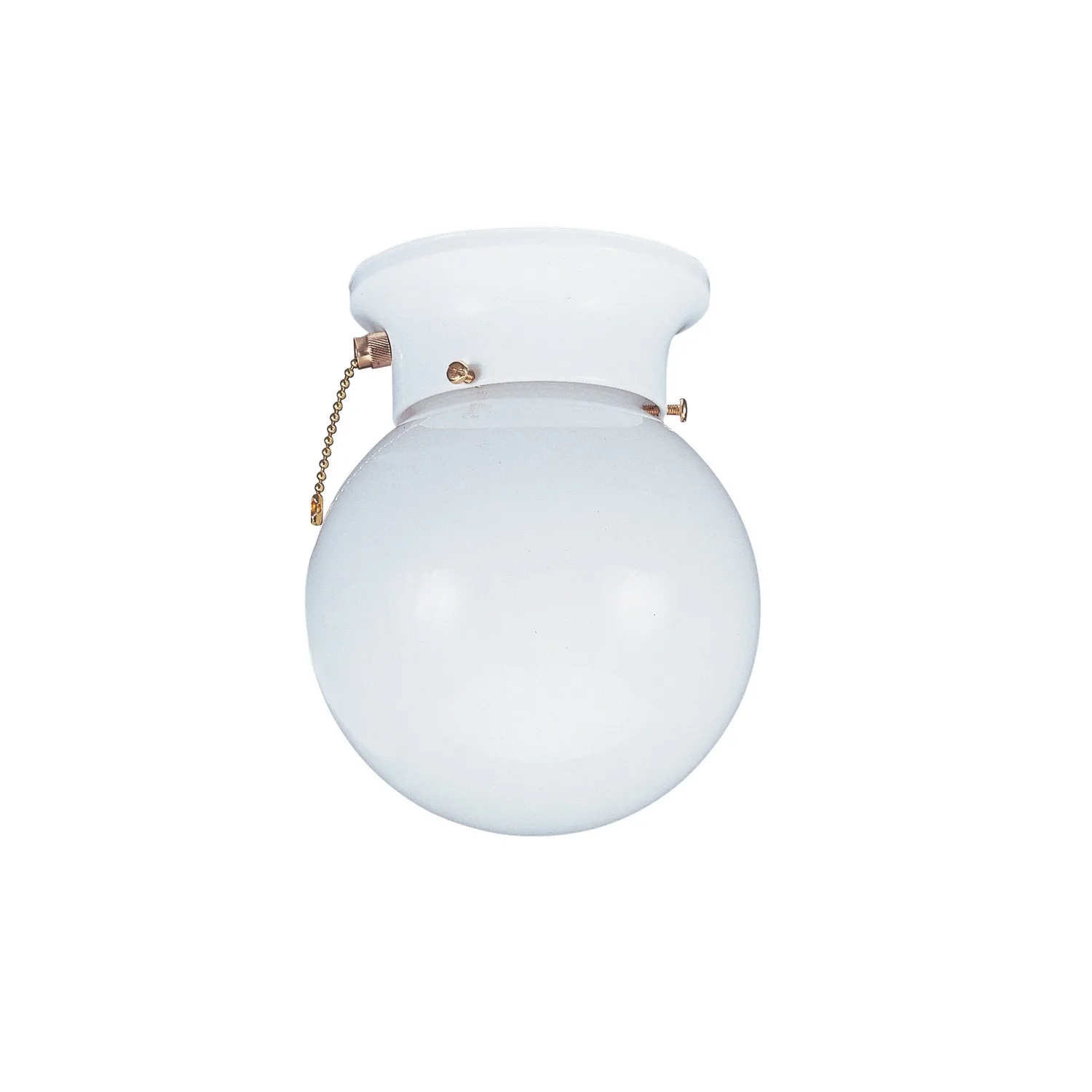 Tomkin One Light Flush Mount in White