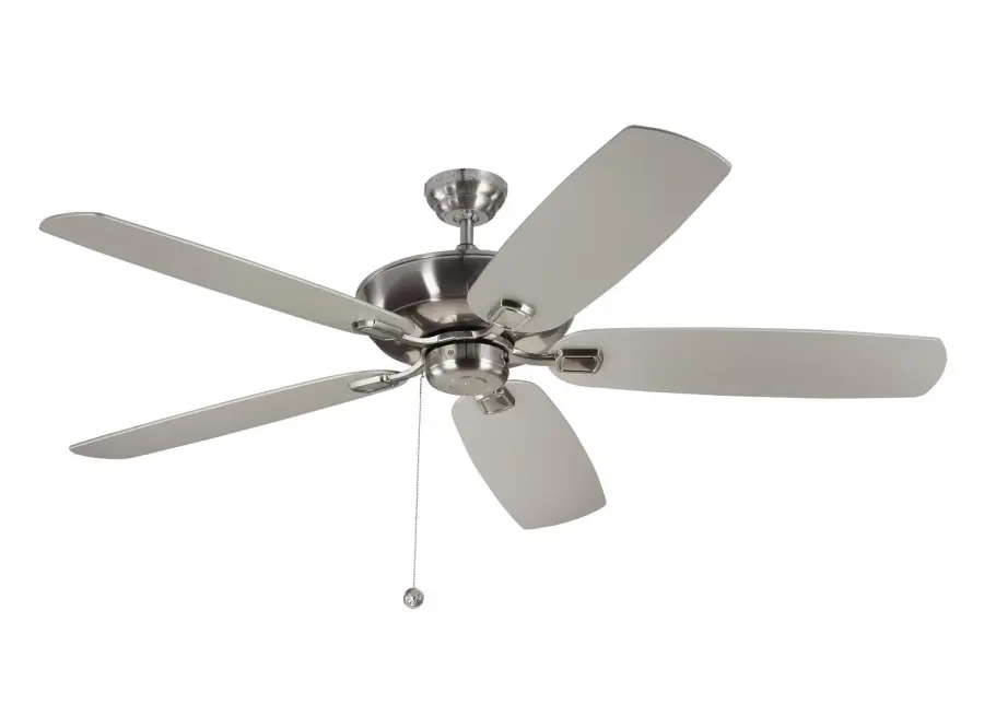 Colony 60" Ceiling Fan in Brushed Steel
