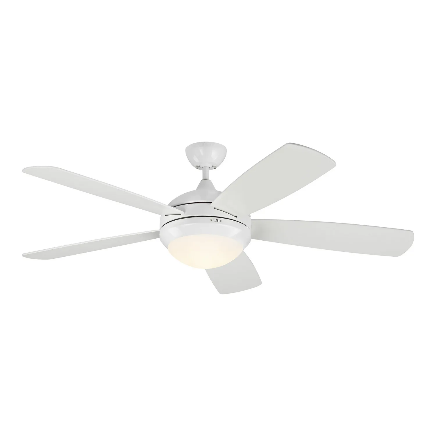 Discus 52" Ceiling Fan in Matte White
