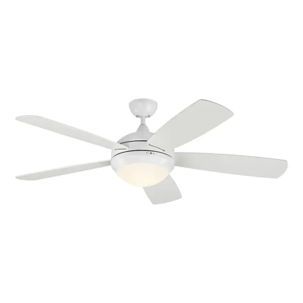 Discus 52" Ceiling Fan in Matte White