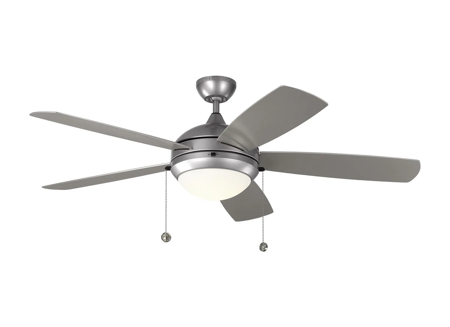 Discus 52" Ceiling Fan in Painted Brushed Steel