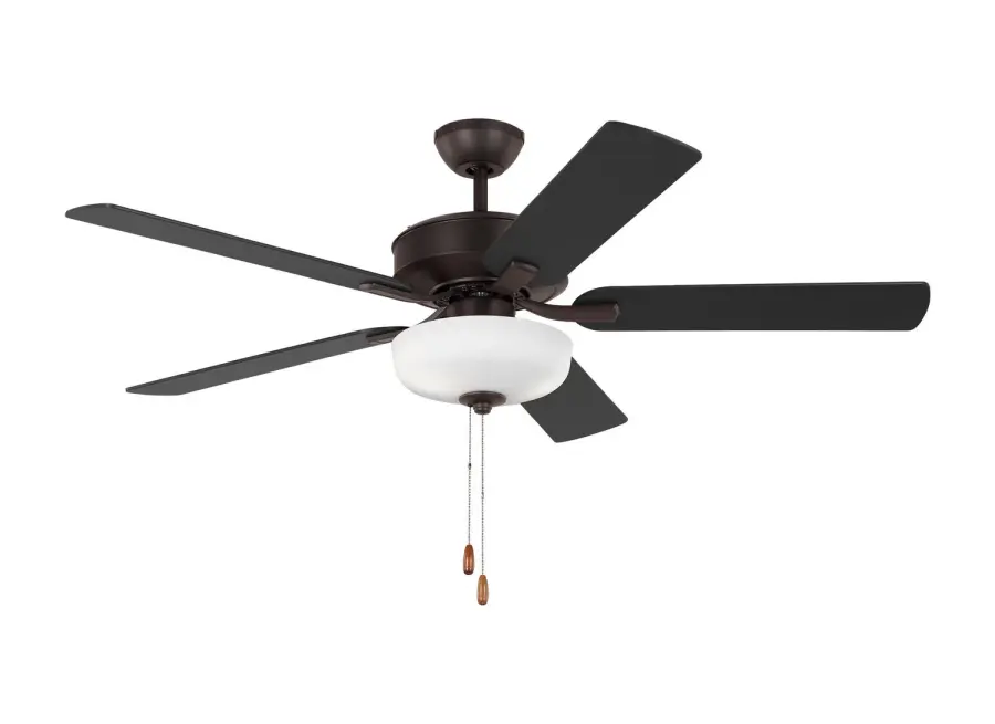 Linden 52" Ceiling Fan with Light in Bronze