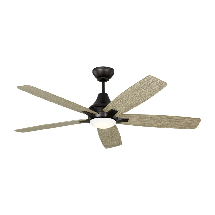 Lowden 52" Ceiling Fan with LED Light in Aged Pewter