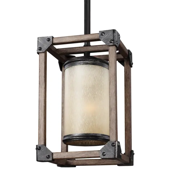 Collection: Dunning Designer: Sea Gull Rooms: Dining Room, Entry Room/Hallway, Kitchen Finish: Stardust Glass: Creme Parchment Notes: (1) 6`` Stem,(3) 12`` Stems Width: 6.00" Height: 9.50" Length: 6.00" Weight: 5.70 lb Chain: 3.125`` Wire: 120" Brown Rod: (3) 12",(1) 6" Canopy: D:5.25'' H:1.125'' Round Number of Bulbs: 1 Maximum Wattage: 100.00 W Bulb Type: A19 Bulb Base: Medium Voltage: 120.00 V Material: Steel Country of Origin: China Safety Listing: cETL Safety Rating: Damp Connection: Hardwired Title 24 Spec Sheet Instructions Parts Diagram