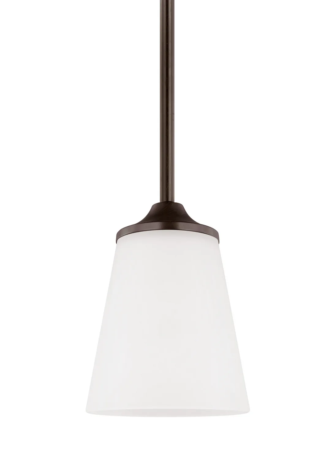 Hanford One Light Mini-Pendant in Bronze
